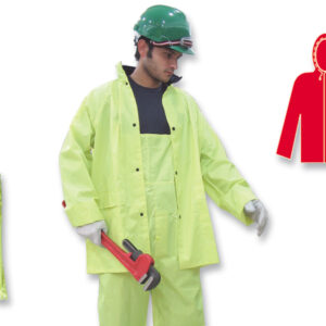 CONJUNTO IMPERMEABLE ALTA VISIBILIDAD